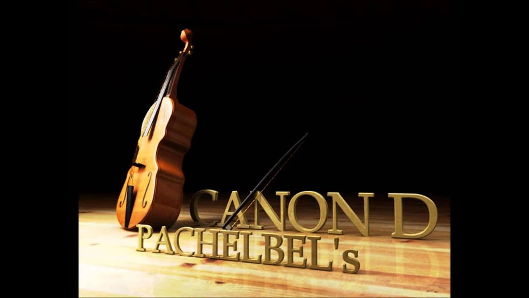 Canon in D (in C) - Johann Pachelbel